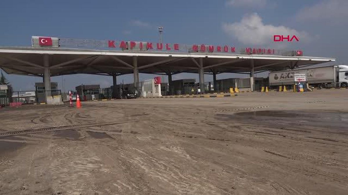 KAPIKULE\'DE SULAR ÇEKİLDİ, İŞLEMLER NORMALE DÖNDÜ