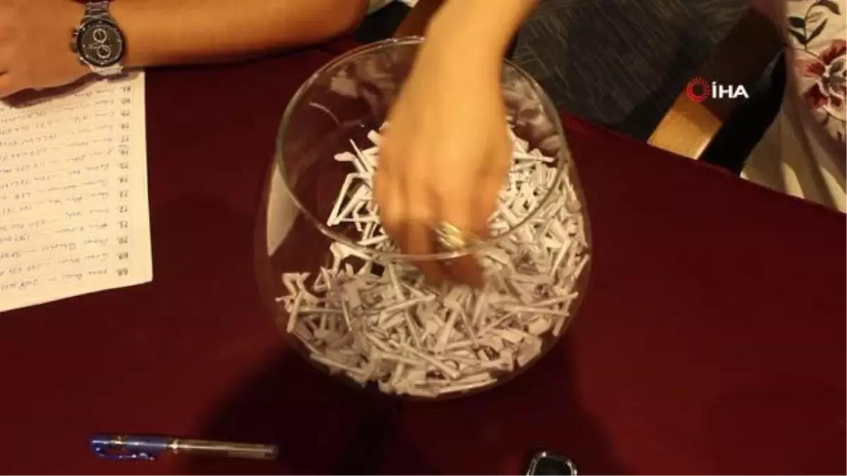 Okullarda görevlendirilecek 330 personelin kura çekimi gerçekleştirildi