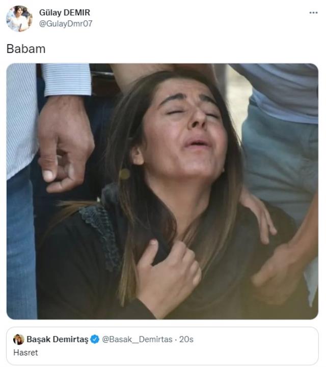 Sosyal medyadaki akıma 'Hasret' kelimesiyle katılan Başak Demirtaş'a şehit kızından gönderme