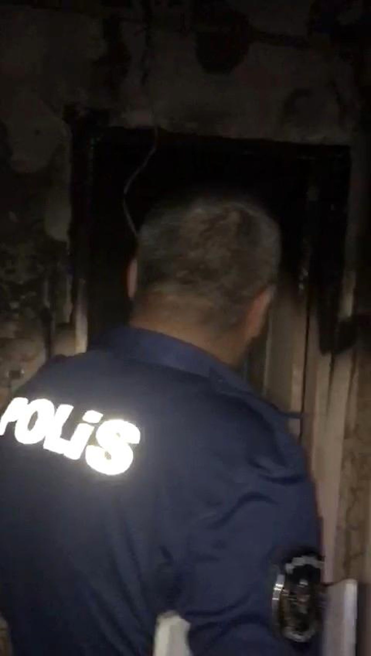 Binada çıkan yangın korkuttu