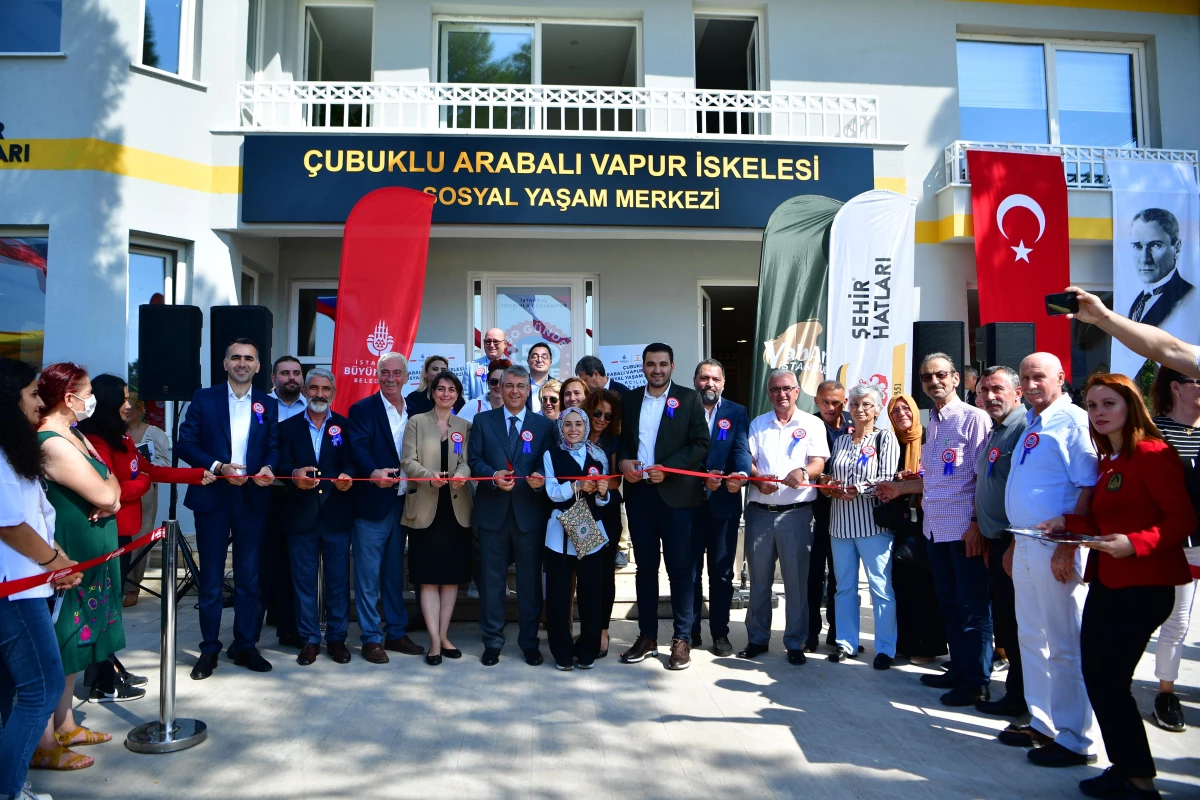 Çubuklu Arabalı Vapur İskelesi binası sosyal yaşam merkezine dönüştürüldü