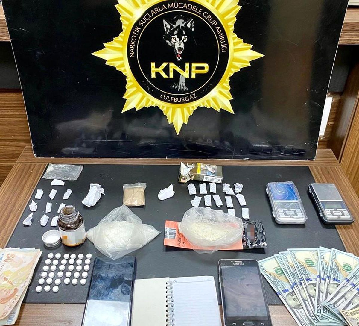 Kırklareli\'nde uyuşturucu operasyonu: 2 şüpheli yakalandı
