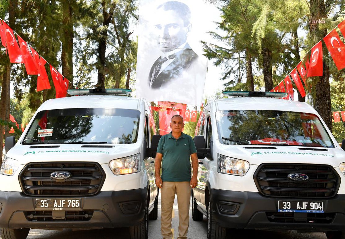 Mersin\'de 57 cenaze nakil aracıyla hizmet veriliyor