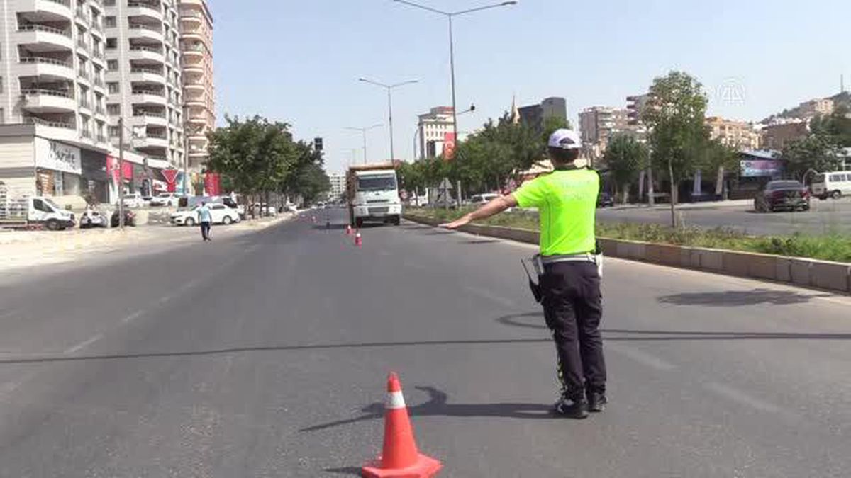 Şanlıurfa'da ağır vasıta araçlarında denetim yapıldı