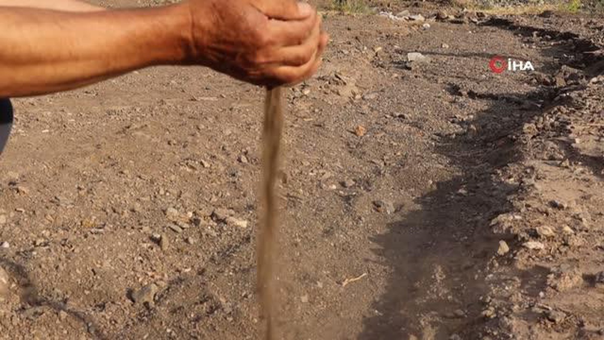 Söğütlü derenin mineralli kumlarında şifa arıyorlar