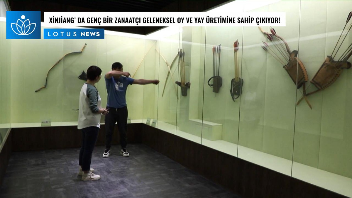 Video: Xinjiang\'da Genç Bir Zanaatçı Geleneksel Ok ve Yay Üretimine Sahip Çıkıyor