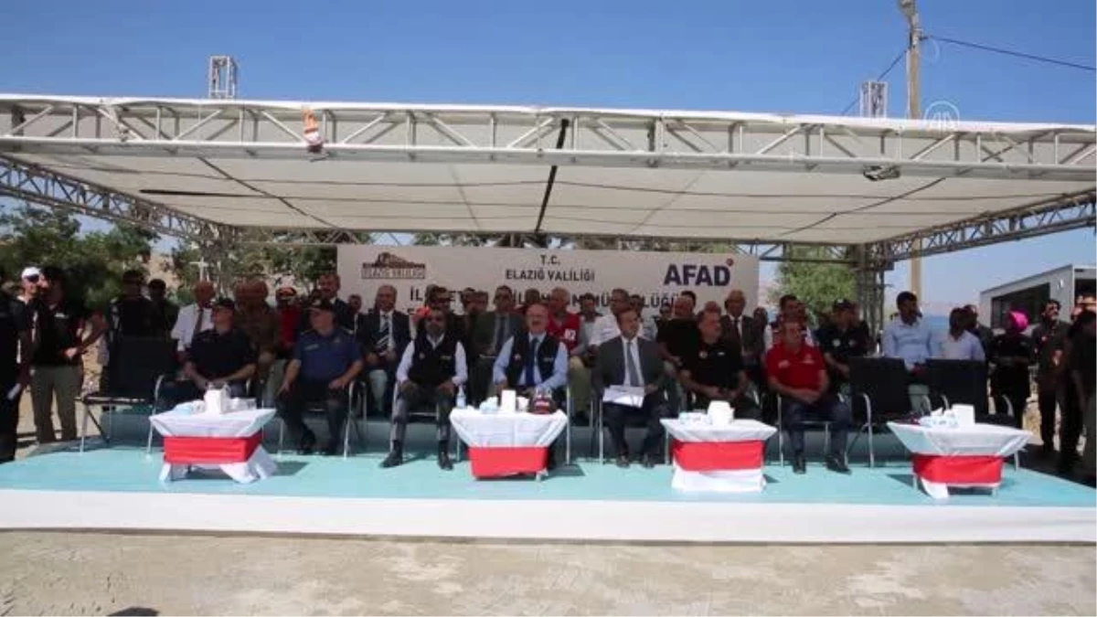 Elazığ\'da 345 personelin katılımıyla deprem tatbikatı gerçekleştirildi
