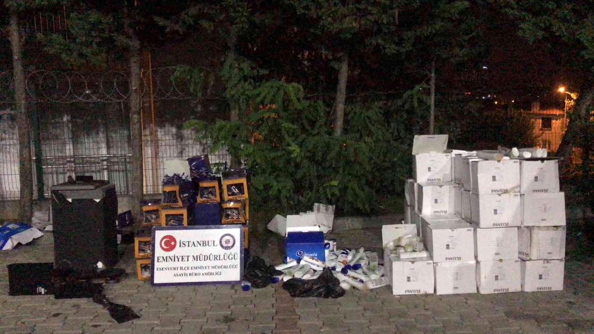 Esenyurt\'ta oto ve iş yeri hırsızları yakayı ele verdi