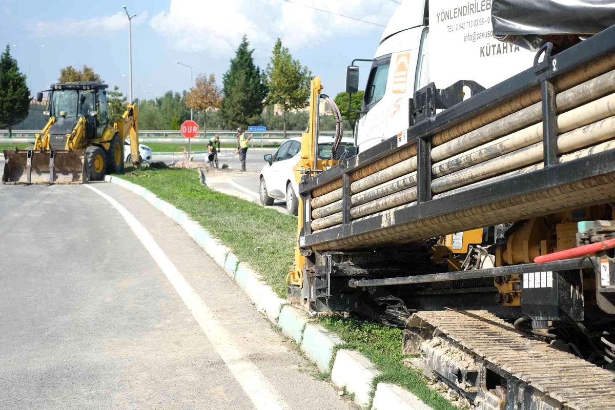 Fettah Söğütleri bölgesine yağmur suyu hattı
