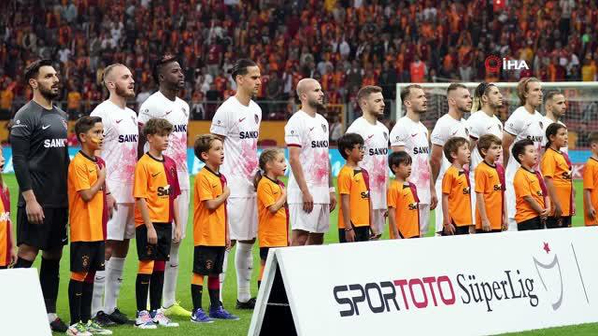 Galatasaray - Gaziantep FK maçından kareler -1-
