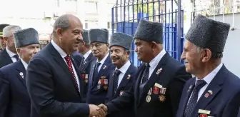 KKTC Cumhurbaşkanı Tatar, Türkiye Muharip Gaziler Derneğini ziyaret etti