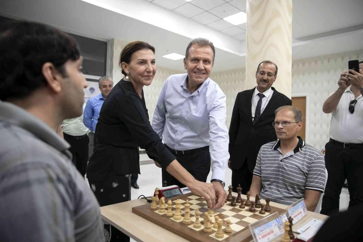 Mersin spor haberleri... Mersin Büyükşehir Belediyesi 6. Uluslararası Satranç Turnuvası başladı