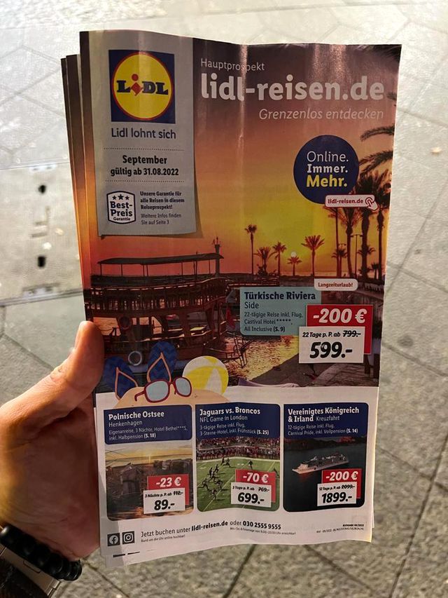 Almanya'daki ucuzluk marketinden Türkiye'de 22 gün tatil kampanyası! Sosyal medyada viral olmuştu Almanya'daki ucuzluk marketinden Türkiye'de 22 gün tatil kampanyası! Sosyal medyada viral olmuştu
