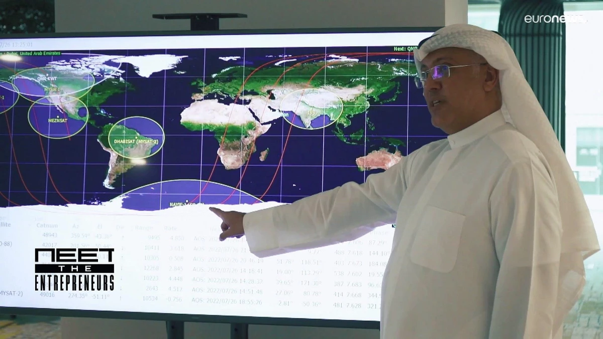 Uzay girişimi Orbital Space Dubai\'de öğrencilere uydular için kod geliştirme imkanı veriyor