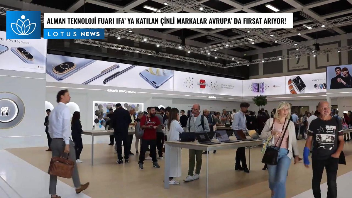 Video: Alman Teknoloji Fuarı Ifa\'ya Katılan Çinli Markalar Avrupa\'da Fırsatlar Arıyor
