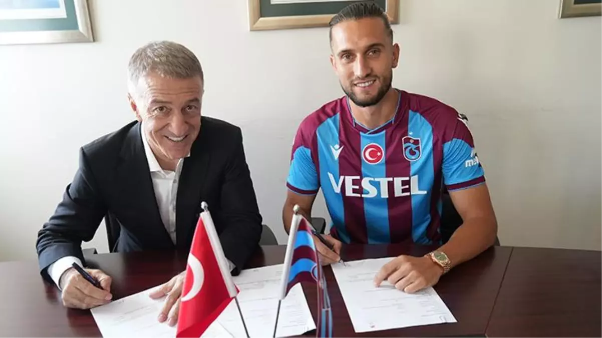 Yusuf Yazıcı imzayı attı! Trabzonspor\'a resmen dönüş yaptı