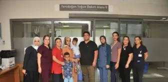 600 gram doğup yaşama tutunan Hasan, 4 yıl sonra doktoruyla buluştu