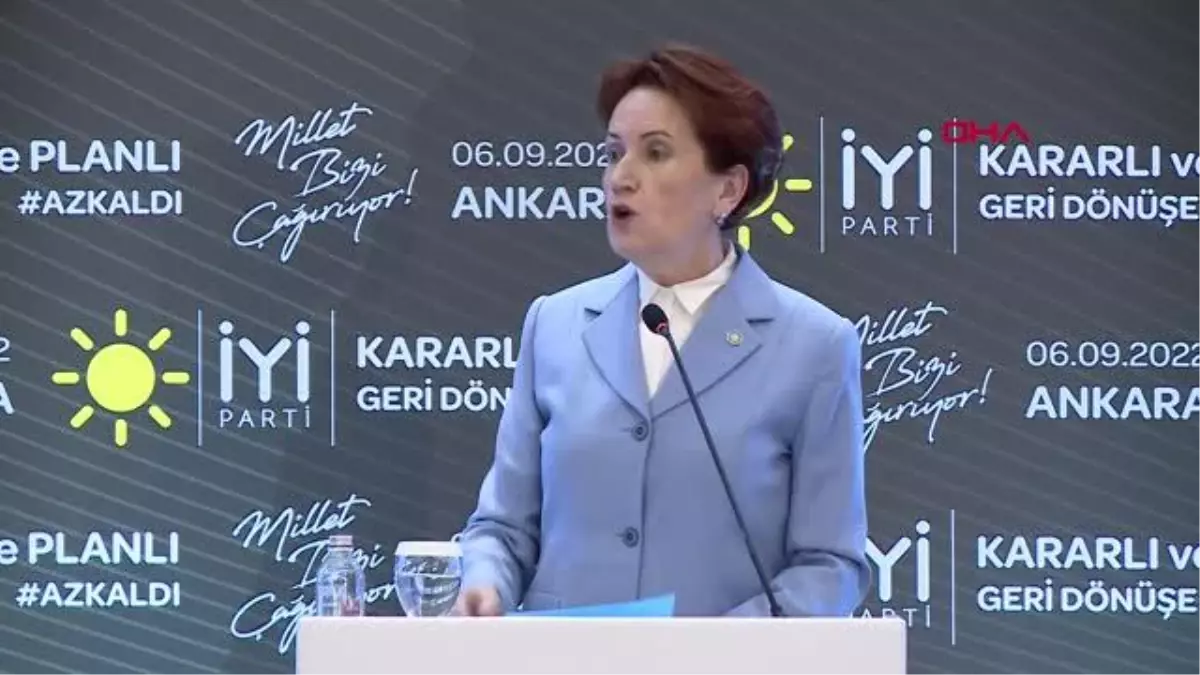 Akşener: 2026\'da tüm Suriyelileri memleketlerine kavuşturmuş olacağız