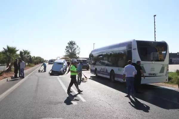 Hurdaya dönen aracı kaldırmaya gitti, kazada ölenlerin anne ve babası olması nedeniyle yıkıldı