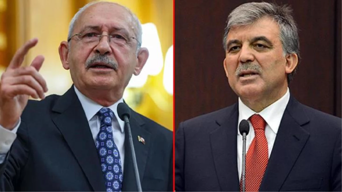 CHP lideri Kılıçdaroğlu, Abdullah Gül\'ün tekrar adaylığı hakkında ilk kez konuştu: Herkes aday olma hakkına sahiptir