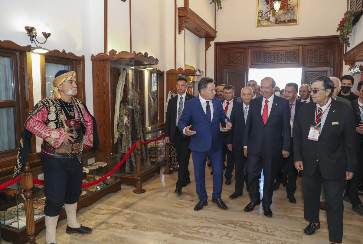 KKTC Cumhurbaşkanı Tatar\'a, Ankara\'da "Seymenbaşı Beratı" takdim edildi