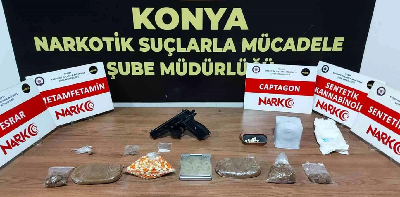 Konya\'da uyuşturucu operasyonu: 13 tutuklama