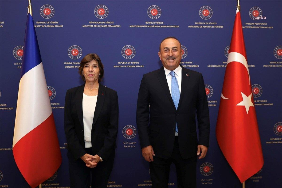 Bakan Çavuşoğlu: "Sayın (Fransa Cumhurbaşkanı) Macron\'un açıklamaları talihsiz olmuştur.