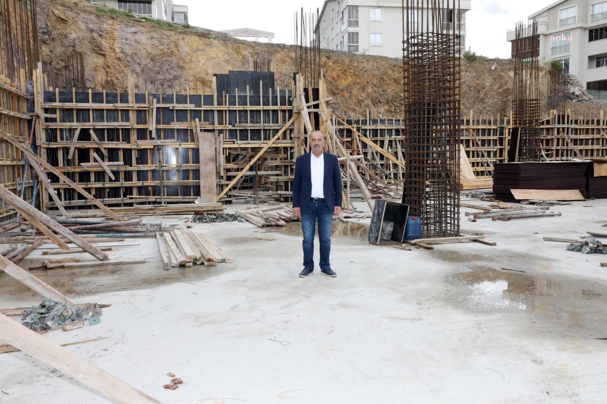 Mudanya kapalı pazar yeri inşaatında çalışmalar devam ediyor