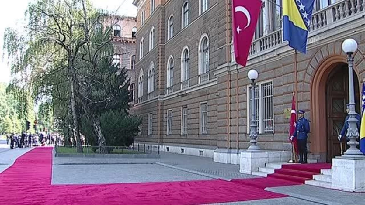 SARAYBOSNA - Cumhurbaşkanı Erdoğan, Bosna Hersek\'te - Resmi karşılama töreni
