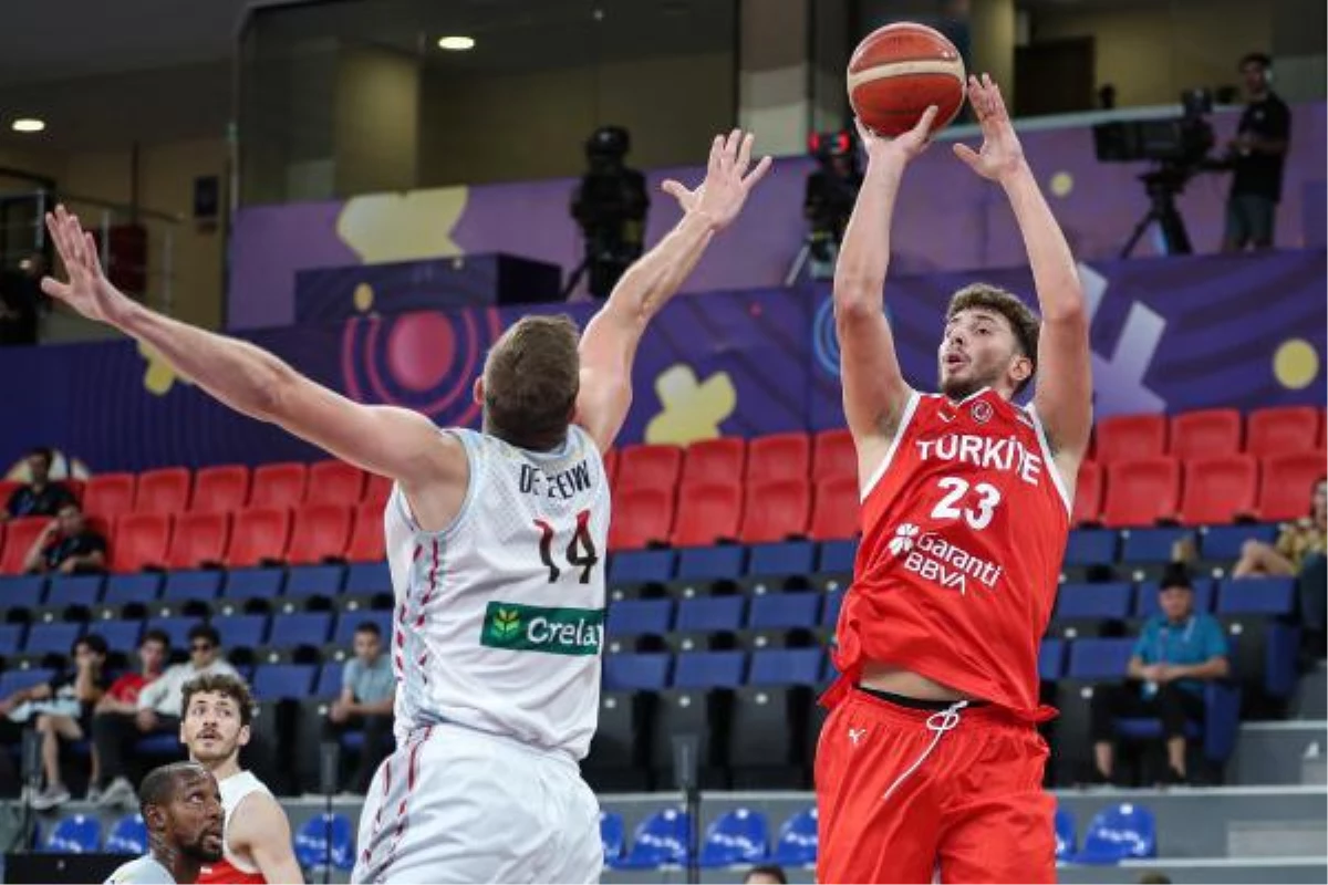 Türkiye, Avrupa Basketbol Şampiyonası\'nda Belçika\'yı mağlup etti
