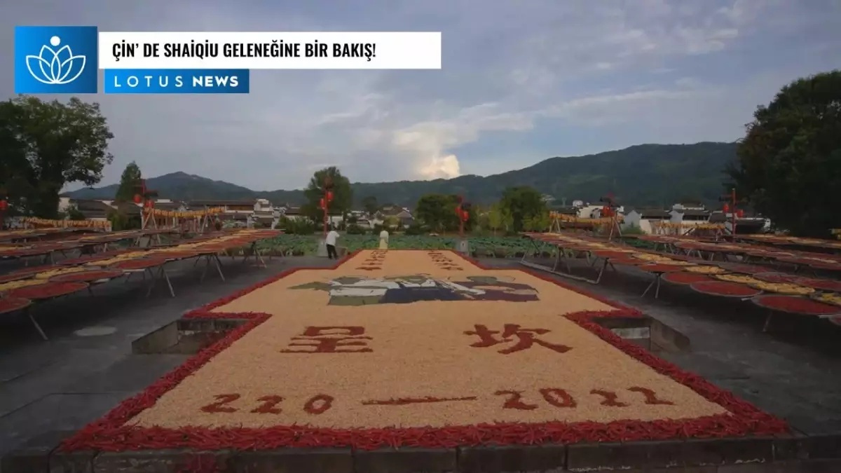 Video: Çin\'in Anhui Eyaletindeki \'Shaiqiu\' Geleneğine Bir Bakış