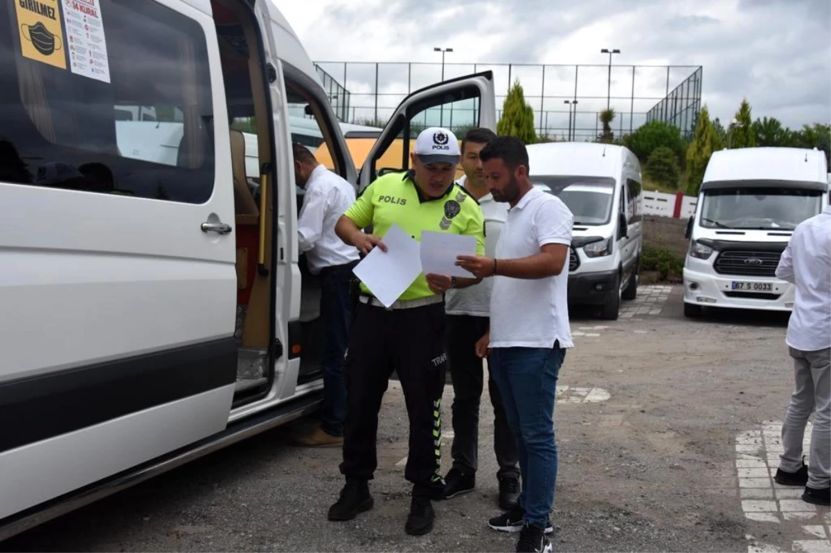 Zonguldak\'ta servis araç sürücülerine uygulamalı eğitim
