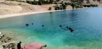 Bitlis'te açılan dalış okulunda eğitimler başladı