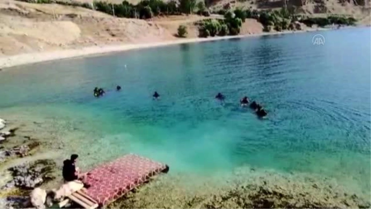 Bitlis\'te açılan dalış okulunda eğitimler başladı
