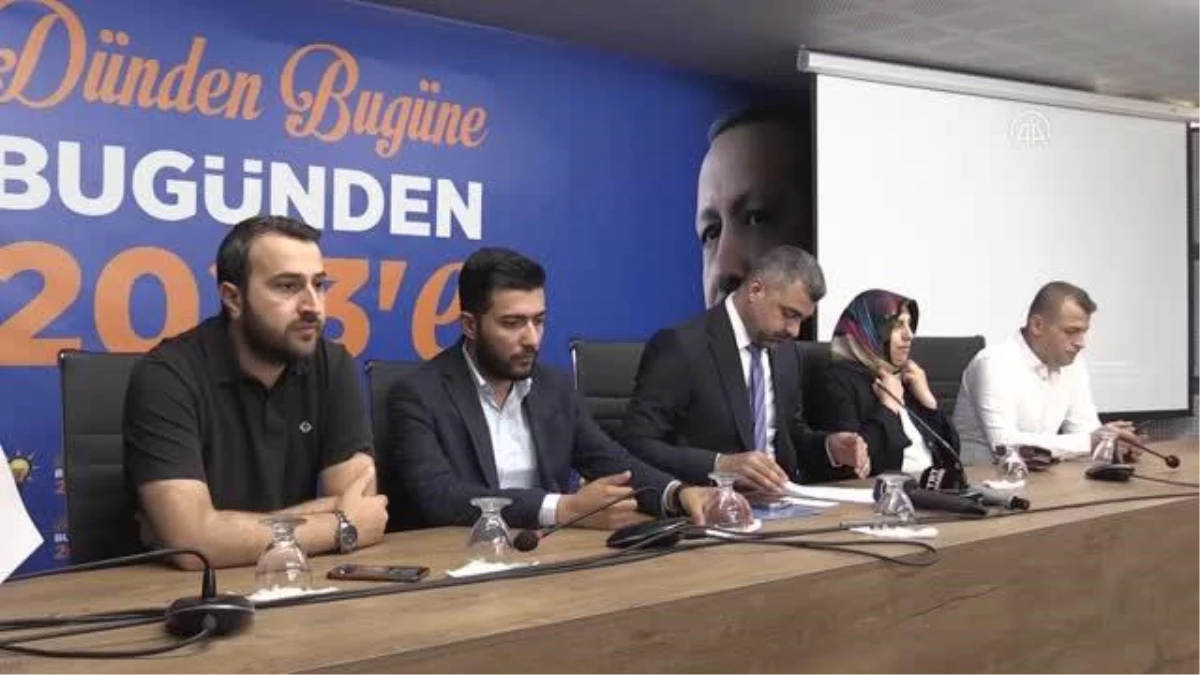 AK Parti Mardin İl Başkanı Kılıç, gündeme ilişkin açıklamalarda bulundu