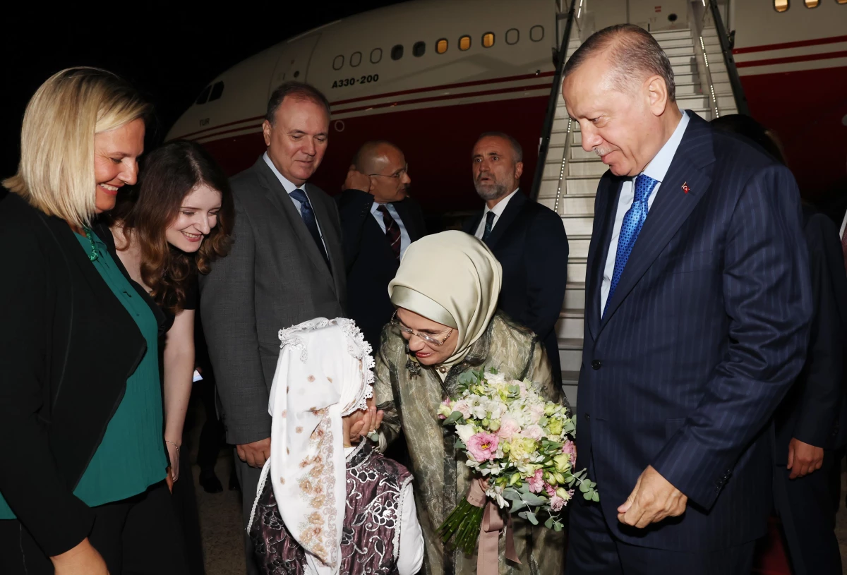 Cumhurbaşkanı Erdoğan, Hırvatistan\'a geldi