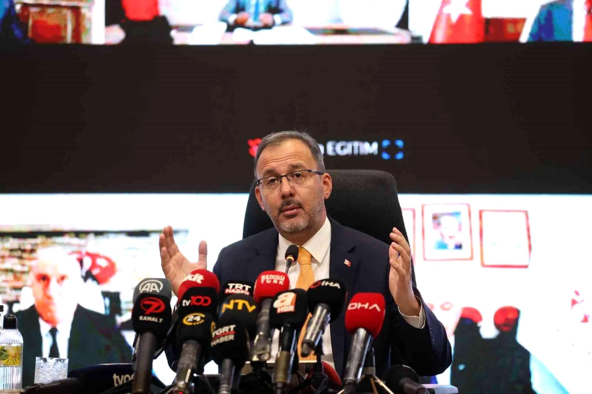 Gençlik ve Spor Bakanı Kasapoğlu: "Birinci fazda yüzde 80\'lik karşılama oranına imza attık"
