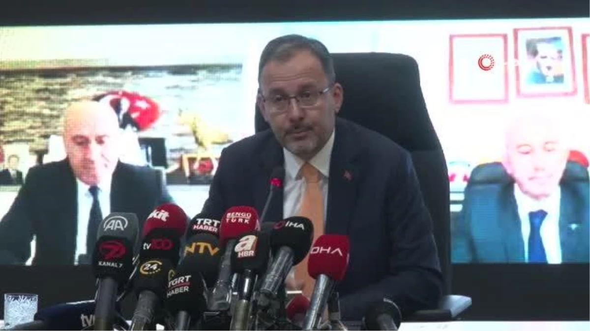 Gençlik ve Spor Bakanı Kasapoğlu: "Birinci fazda yüzde 80\'lik karşılama oranına imza attık"