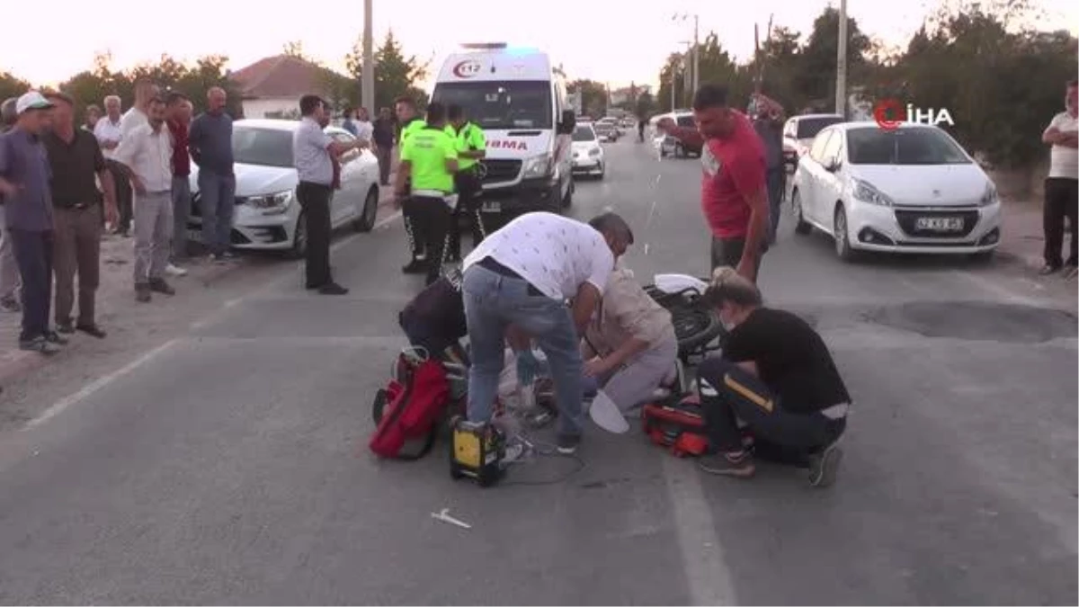 Traktör ile elektrikli bisiklet çarpıştı: 1 ölü, 1 yaralı