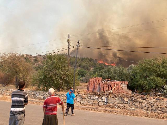 Yaz bitti, kabus bitmedi! Mersin'deki orman yangınına havadan ve karadan müdahale ediliyor