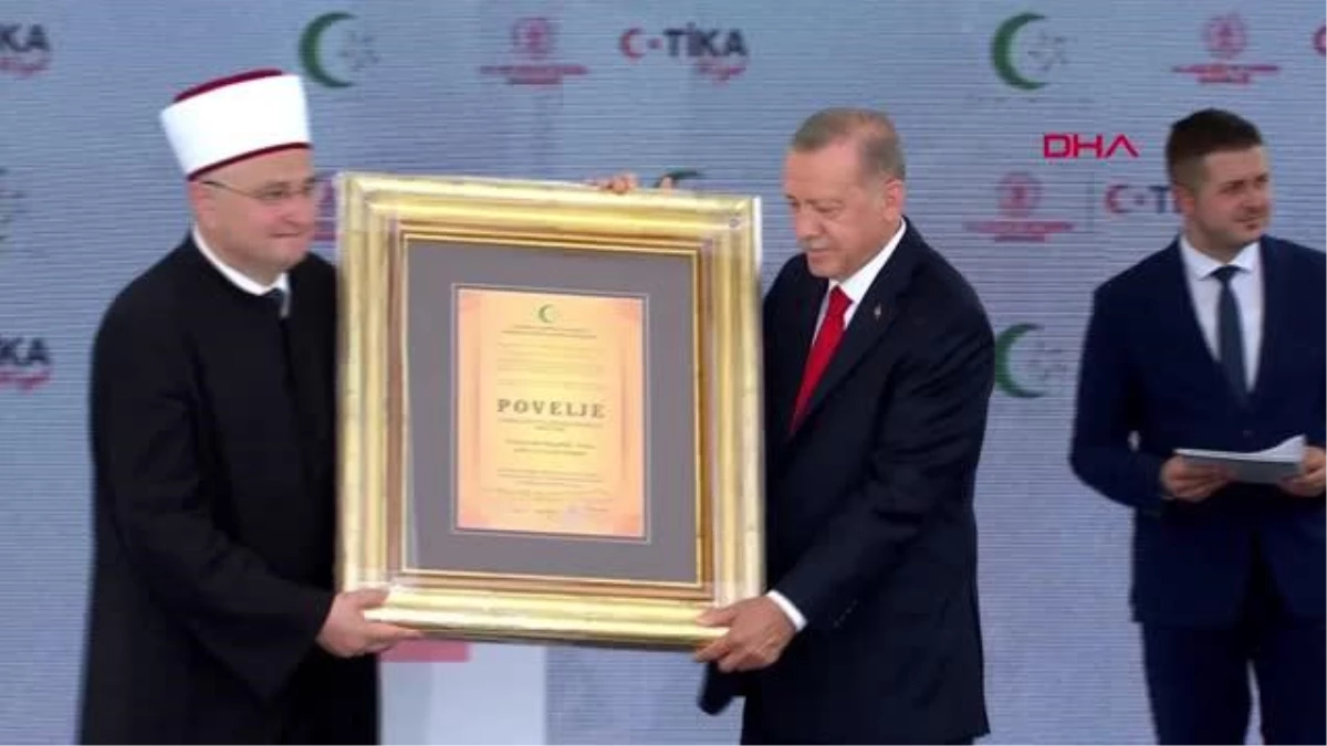 Cumhurbaşkanı Erdoğan, İslam Kültür Merkezi\'nin açılışına katıldı- 1