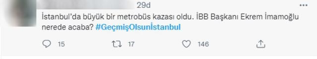 Avcılar'daki metrobüs kazası sonrası Ekrem İmamoğlu sosyal medyada gündem oldu Avcılar'daki metrobüs kazası sonrası Ekrem İmamoğlu sosyal medyada gündem oldu