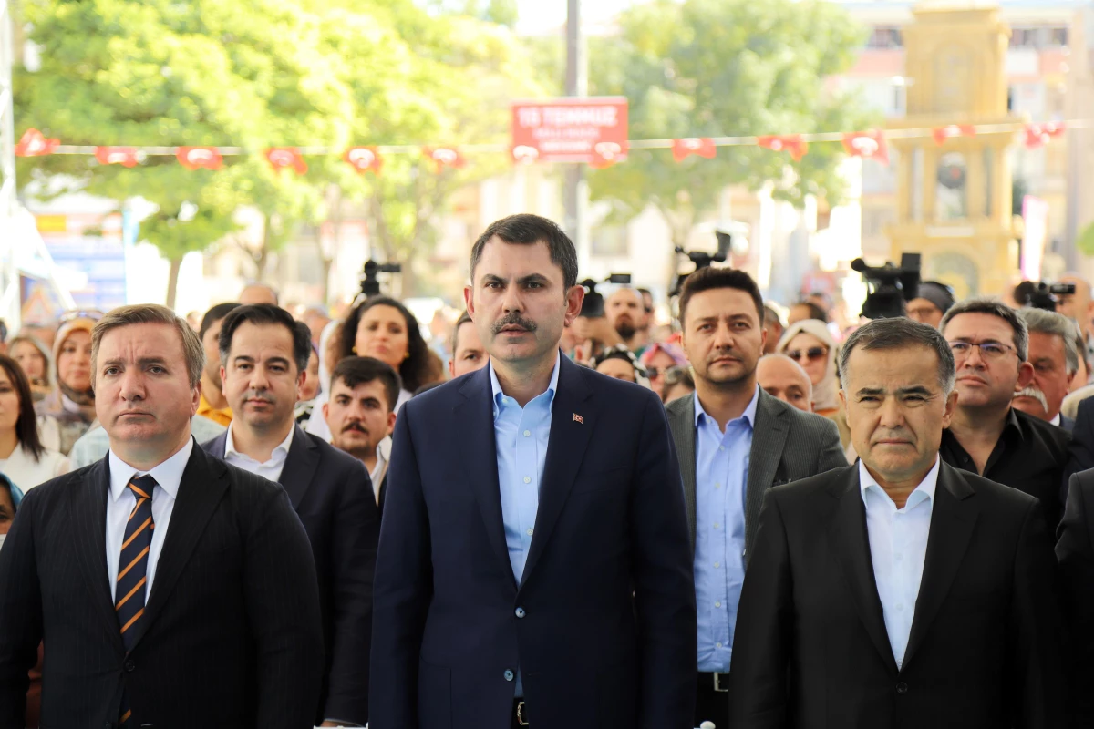Bakan Kurum, Aksaray Toplu Açılış Töreni\'nde konuştu Açıklaması