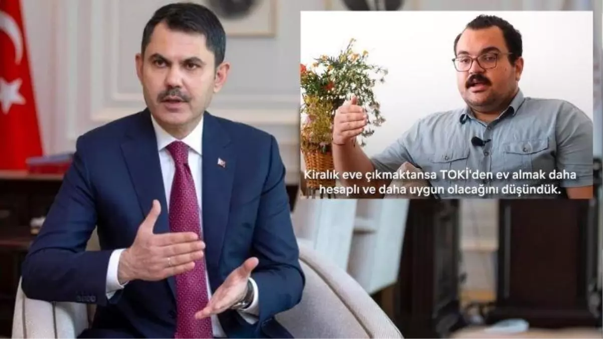 Bakan Kurum\'un tartışma yaratan TOKİ paylaşımına bir tepki de CHP\'den geldi: Tam bir "ekmek bulamıyorlarsa pasta yesinler" vakası