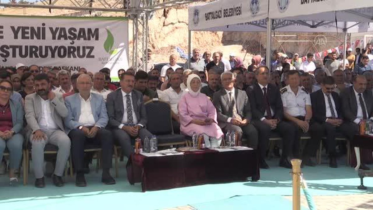 Battalgazi Konakları\'nın temeli törenle atıldı