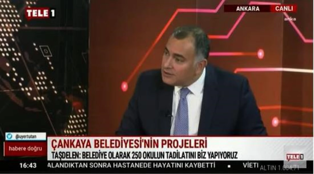 Çankaya Belediye Başkanı Taşdelen: "Türkiye\'de Bir İlki Yapacağız; 3 Bin İlkokul Öğrencisinin Yemeklerini Sıralarına Götüreceğiz"