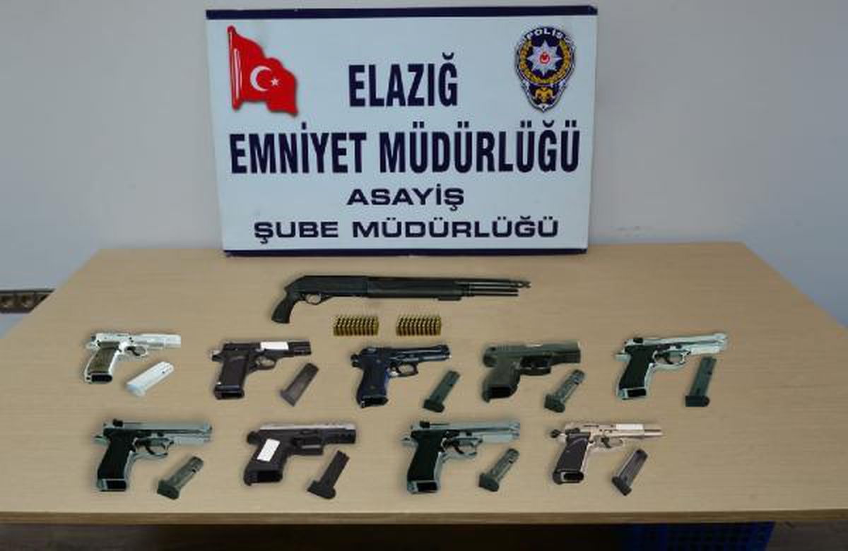 Elazığ\'da asayiş uygulamalarında yakalanan 21 kişi tutuklandı