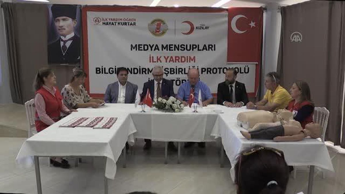 Adana\'da gazetecilere yönelik ilk yardım eğitimi protokolü imzalandı