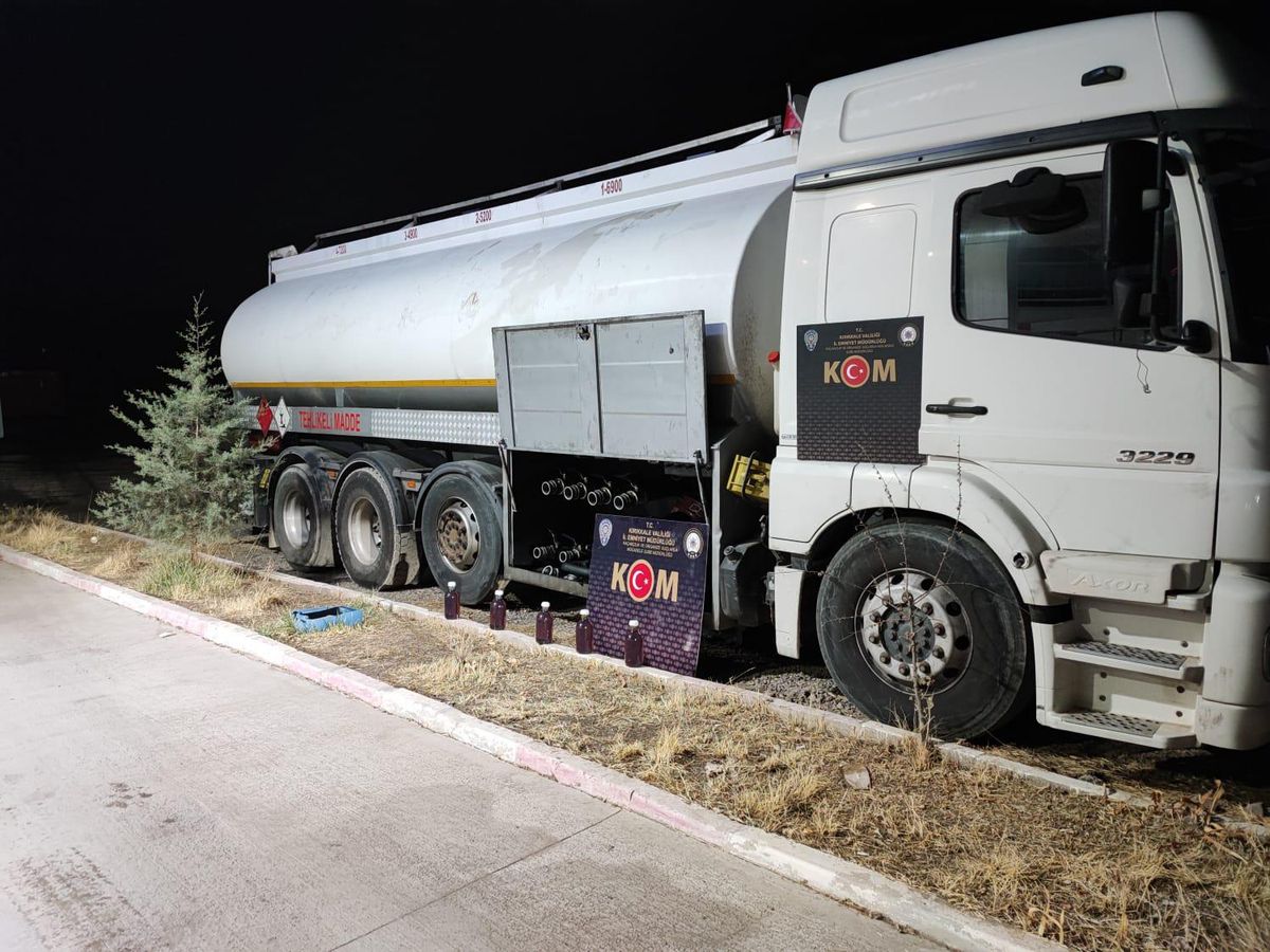 Kırıkkale\'de 25 bin 140 litre kaçak akaryakıt ele geçirildi
