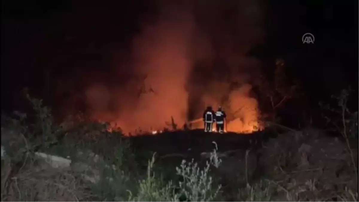 Düzce OSB çöplüğünde çıkan yangın itfaiye tarafından söndürüldü